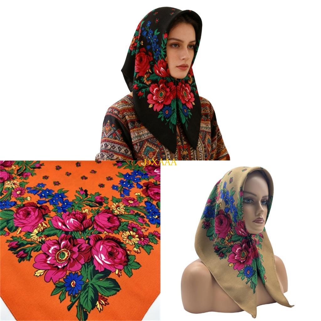 Women Accessories Description - DXAA Multipurpose Printed Kerchief Soft Fabric