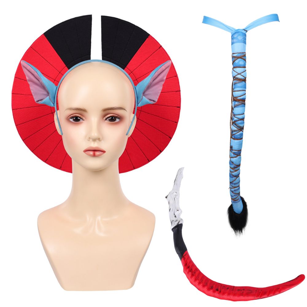 Women'S Ear Accessories - Avatar Varang Cosplay Tail and Ears