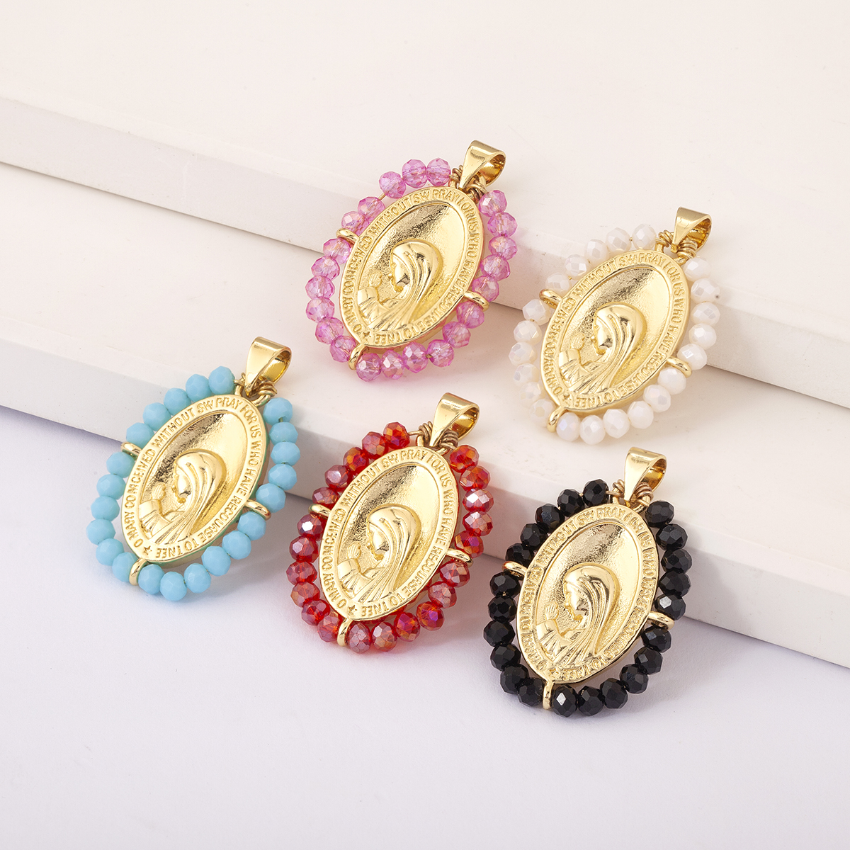 Women Juda Accessories - Luxurious Exquisite Virgin Mary/Cupid/San Judas Bead
