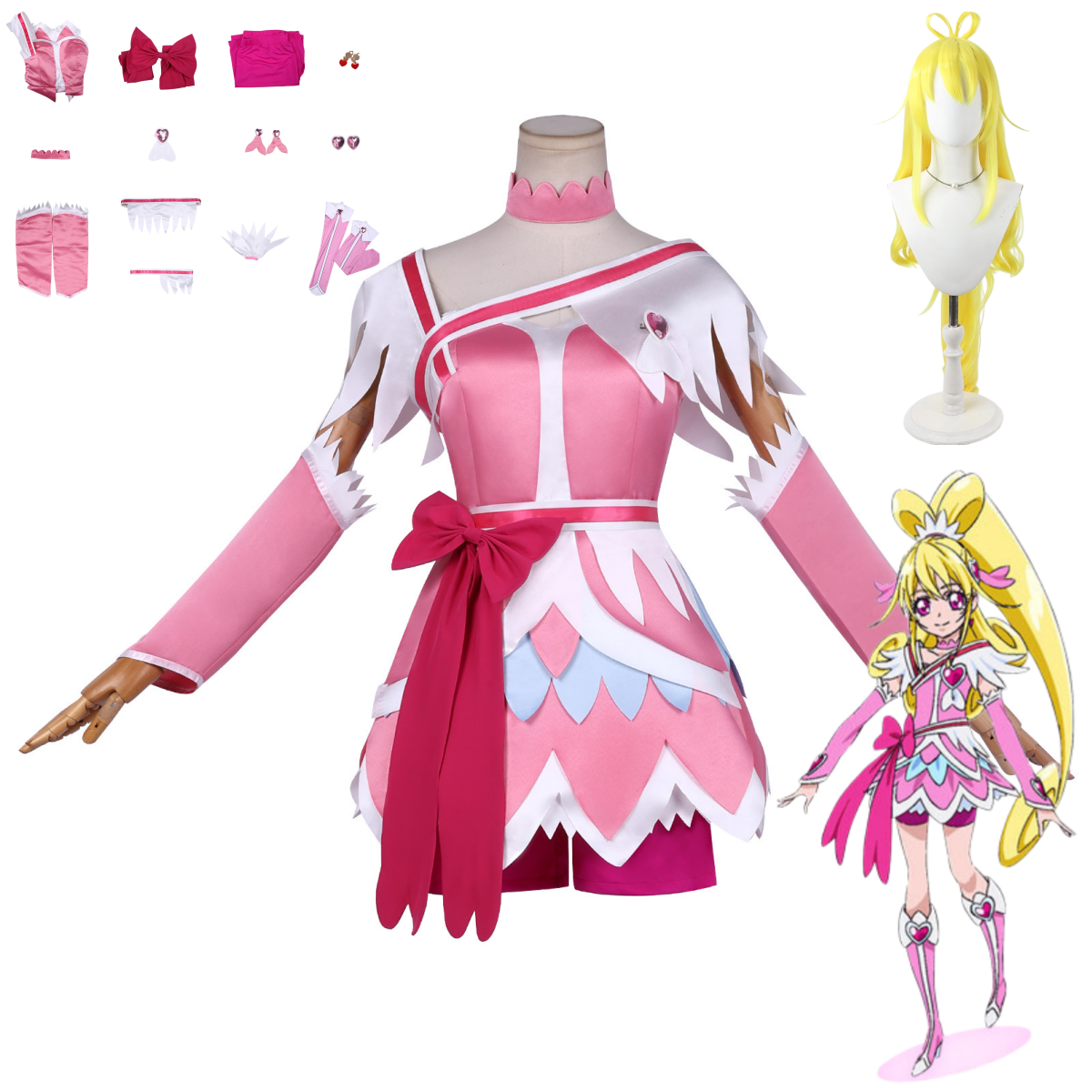 Women Accessories Products - Anime Doki Doki! PreCure Cure Heart