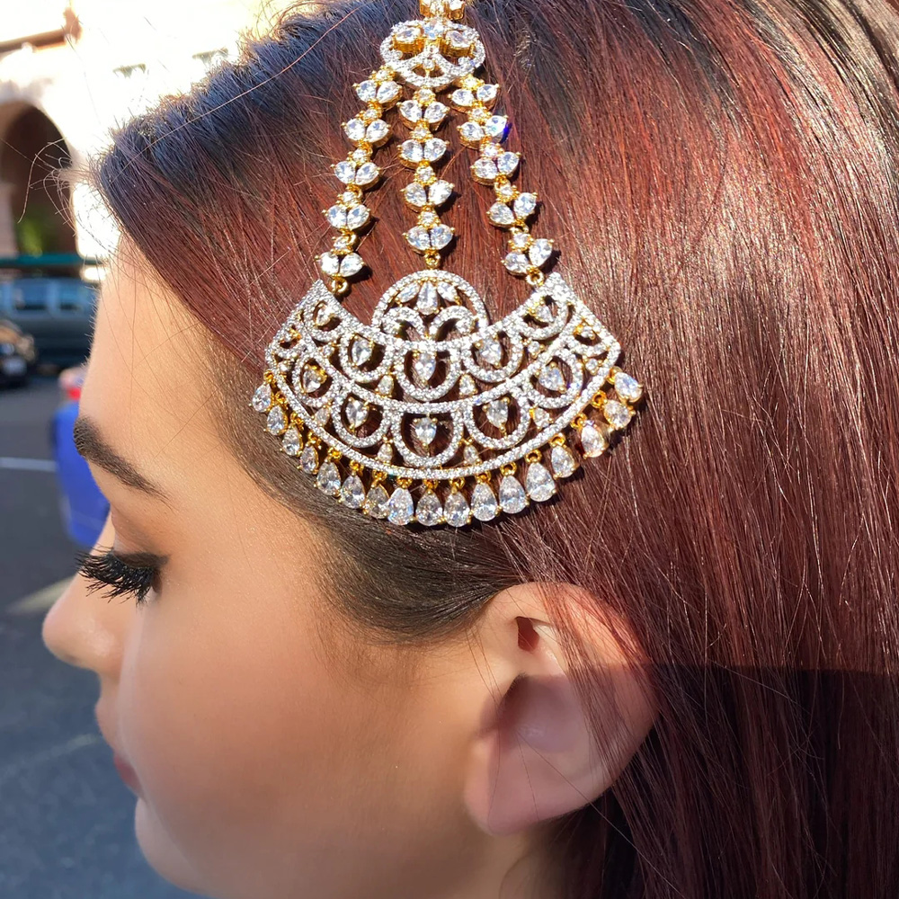 Women'S Accessories In The 1920S - Stonefans Teardrop Tiara for Wedding Bride