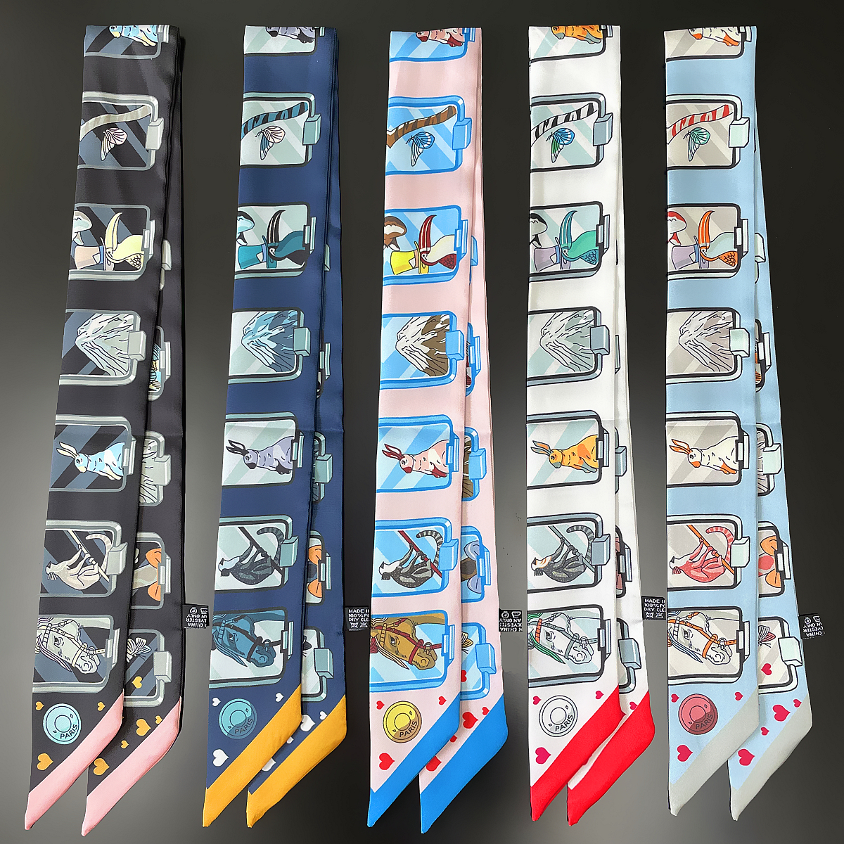 Brand Design Twill 100% Silk S - Women Accessories Brands ulasan dan harga