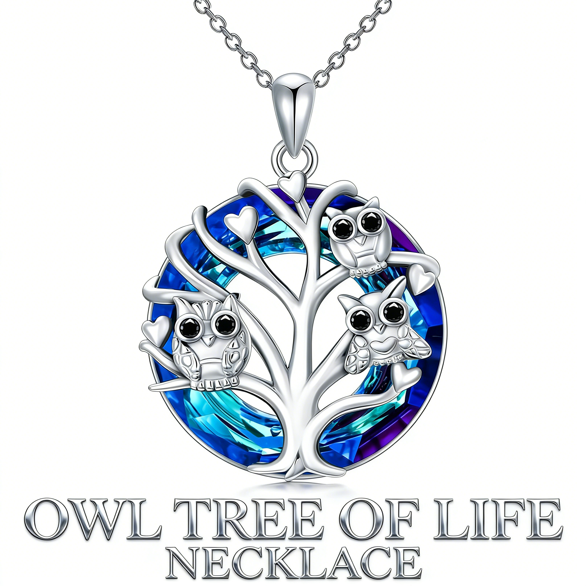 Zinc Alloy Tree Of Life Three  - Women Accessories Meaning ulasan dan harga