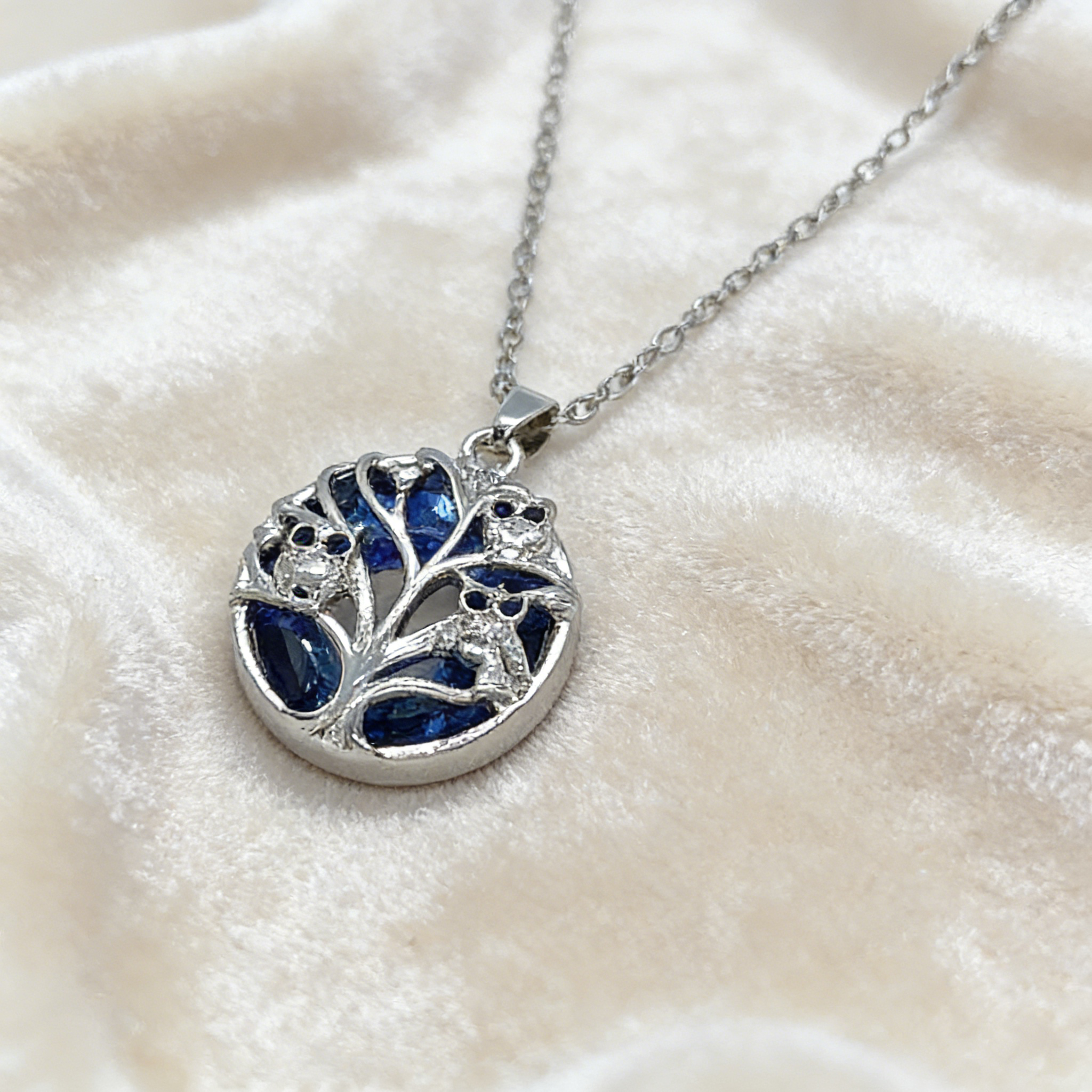 Zinc Alloy Tree Of Life Three  - Women Accessories Meaning ulasan dan harga