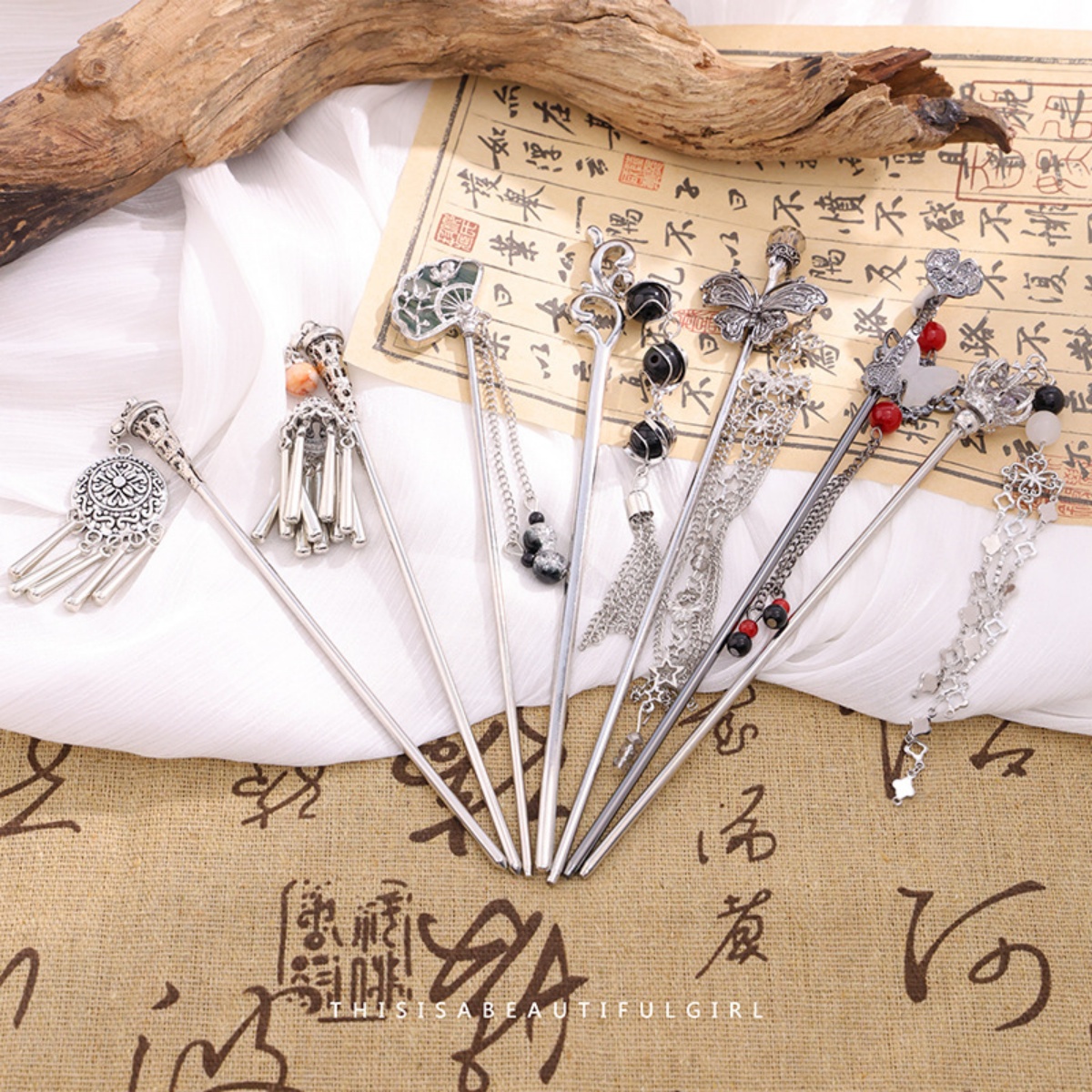 Elegant Women's Hairpin Antiqu - Women'S Vintage Accessories ulasan dan harga