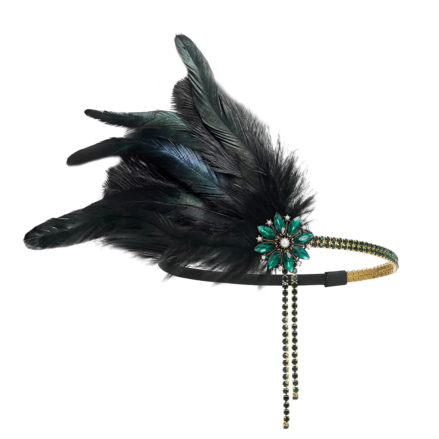 1920s Headpiece Flapper Headba - Women'S Accessories In The 1920S ulasan dan harga