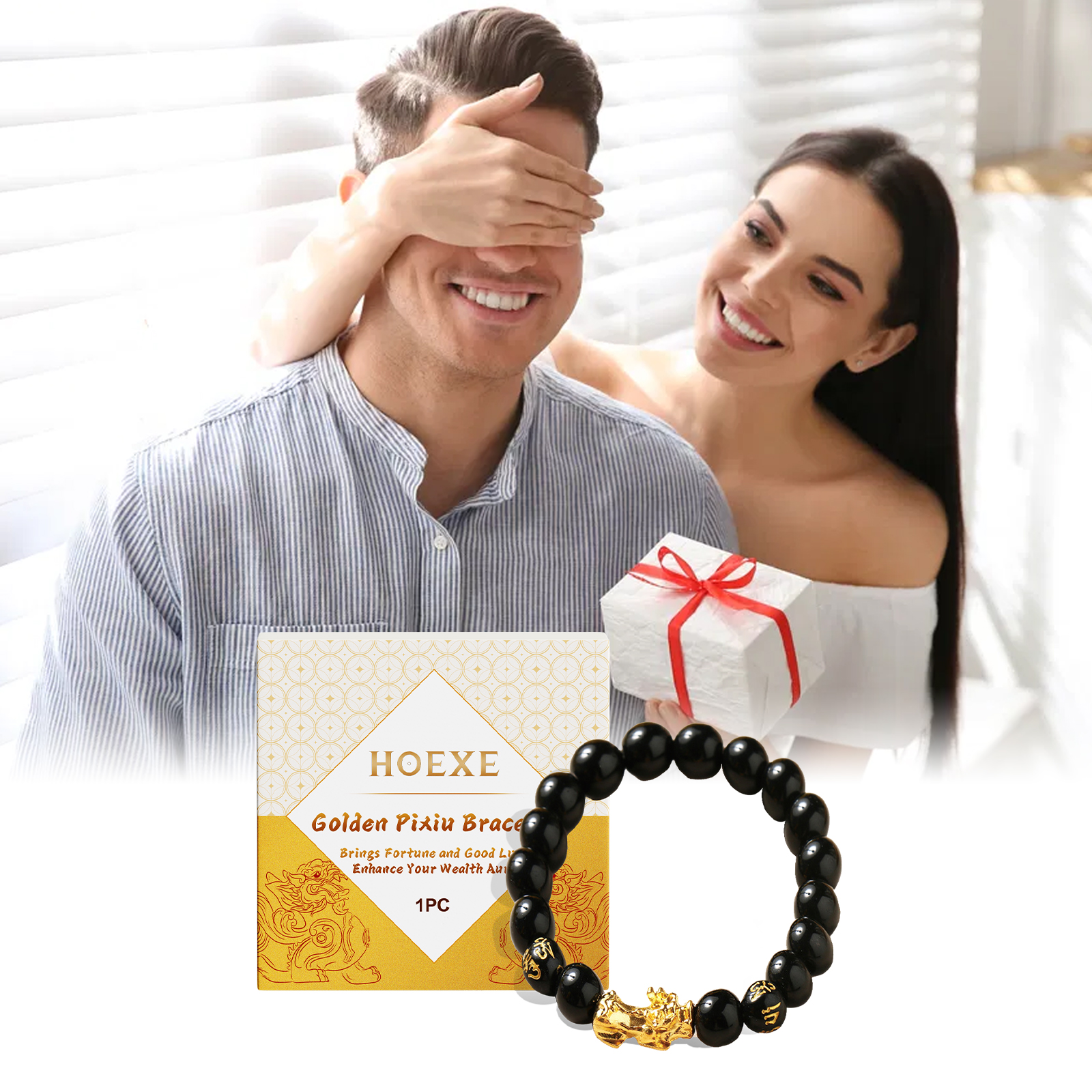 Hoexe Gold Pixiu Beaded Bracel - Women Accessories Meaning ulasan dan harga
