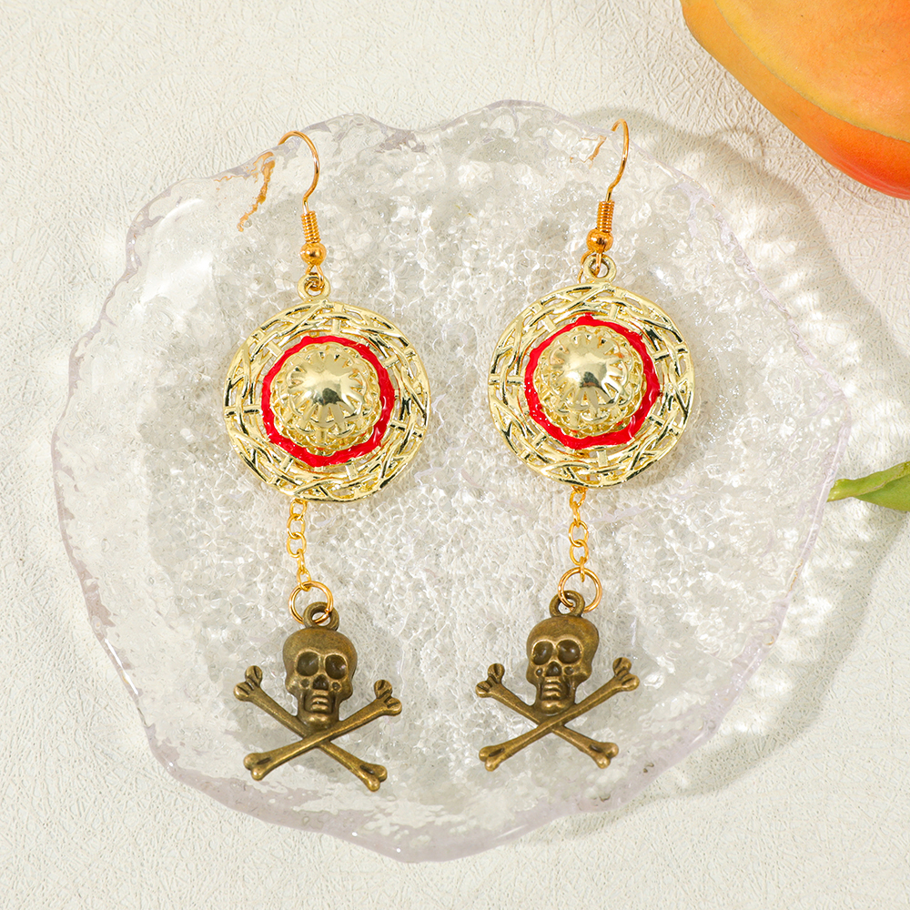 One Piece Luffy Anime Skull Da - Women'S Vintage Accessories ulasan dan harga