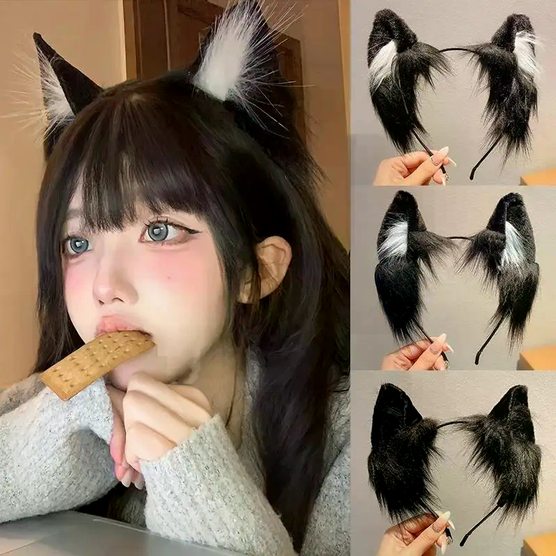 Plush Cat Ear Headband for Kid - Women'S Accessories Gift Ideas ulasan dan harga