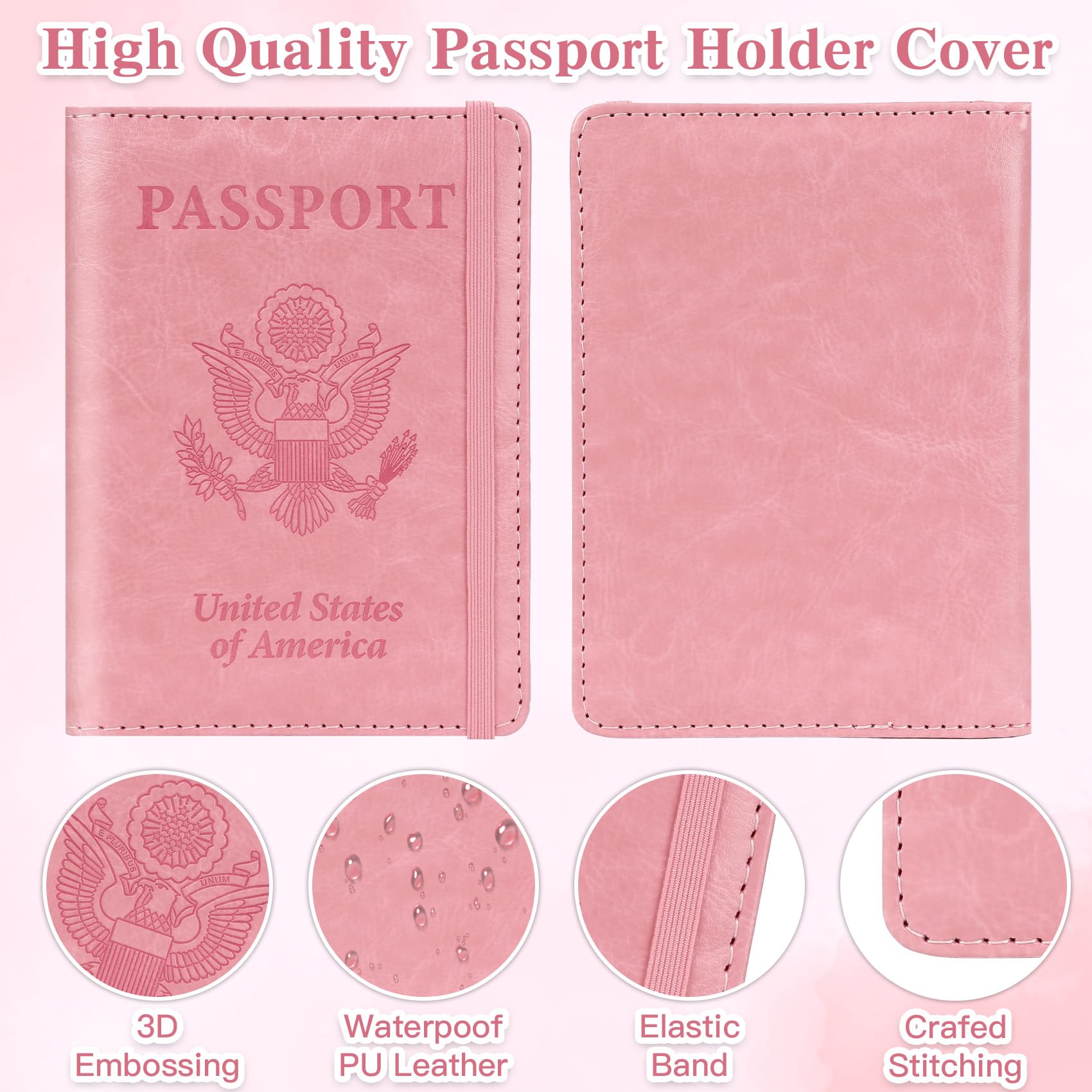 Passport Holder for Travel, Rf - Women'S Accessories Wallet ulasan dan harga