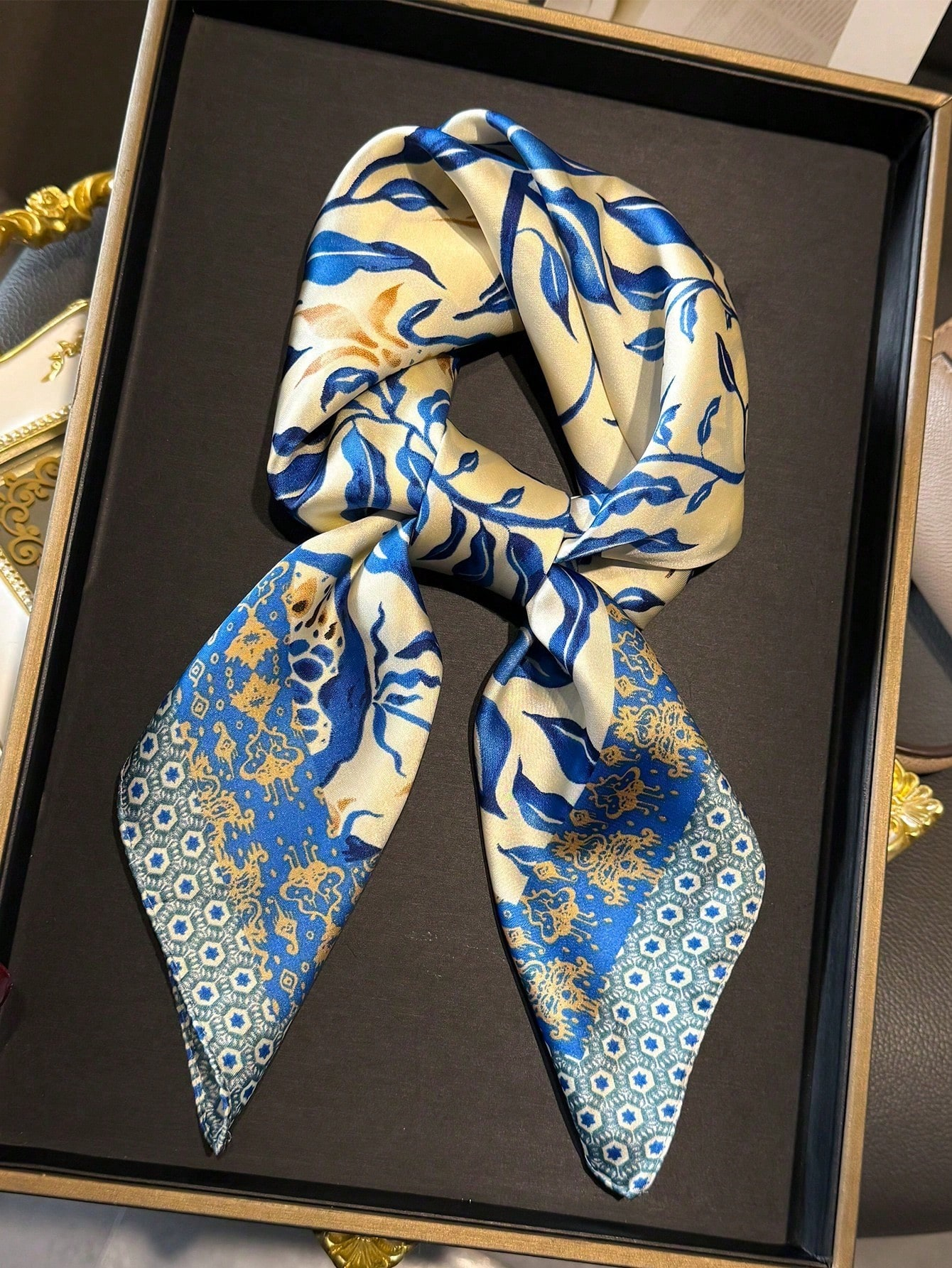 Luxury Brand Bohemia Print Squ - Women Accessories Brands ulasan dan harga