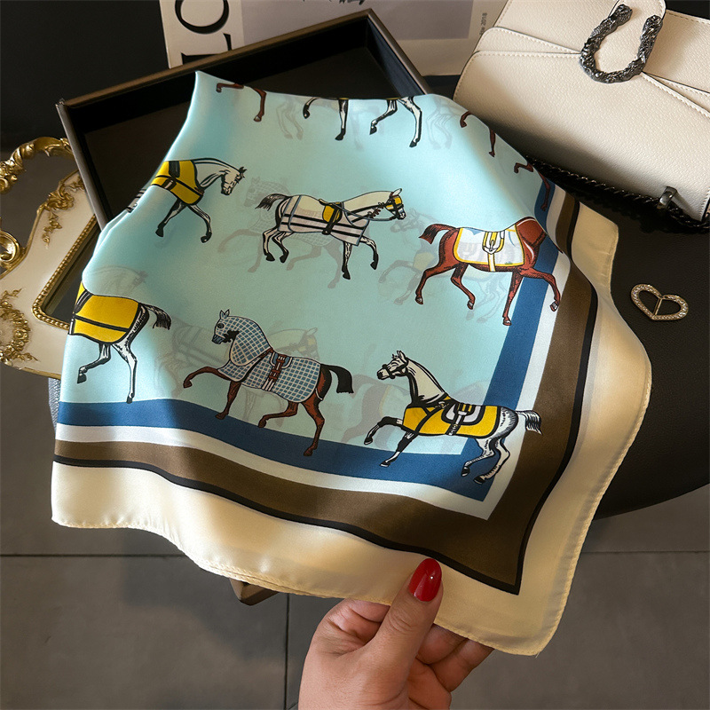 Luxury Brand 2026 Horse Print  - Women Accessories Brands ulasan dan harga