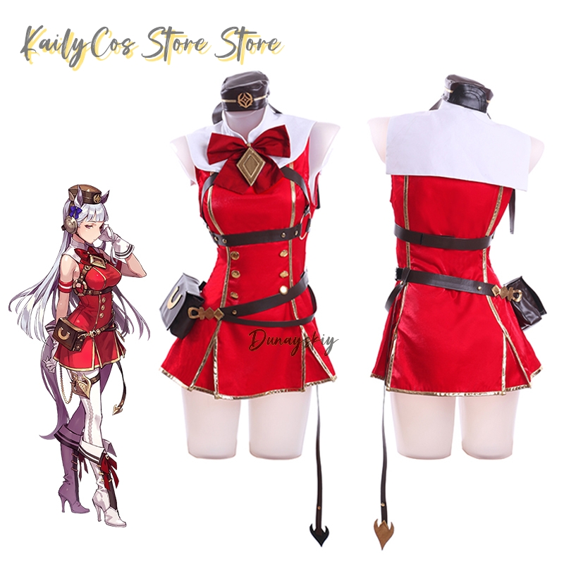 Gold Ship Cosplay Costume Wig  - Women'S Ear Accessories ulasan dan harga
