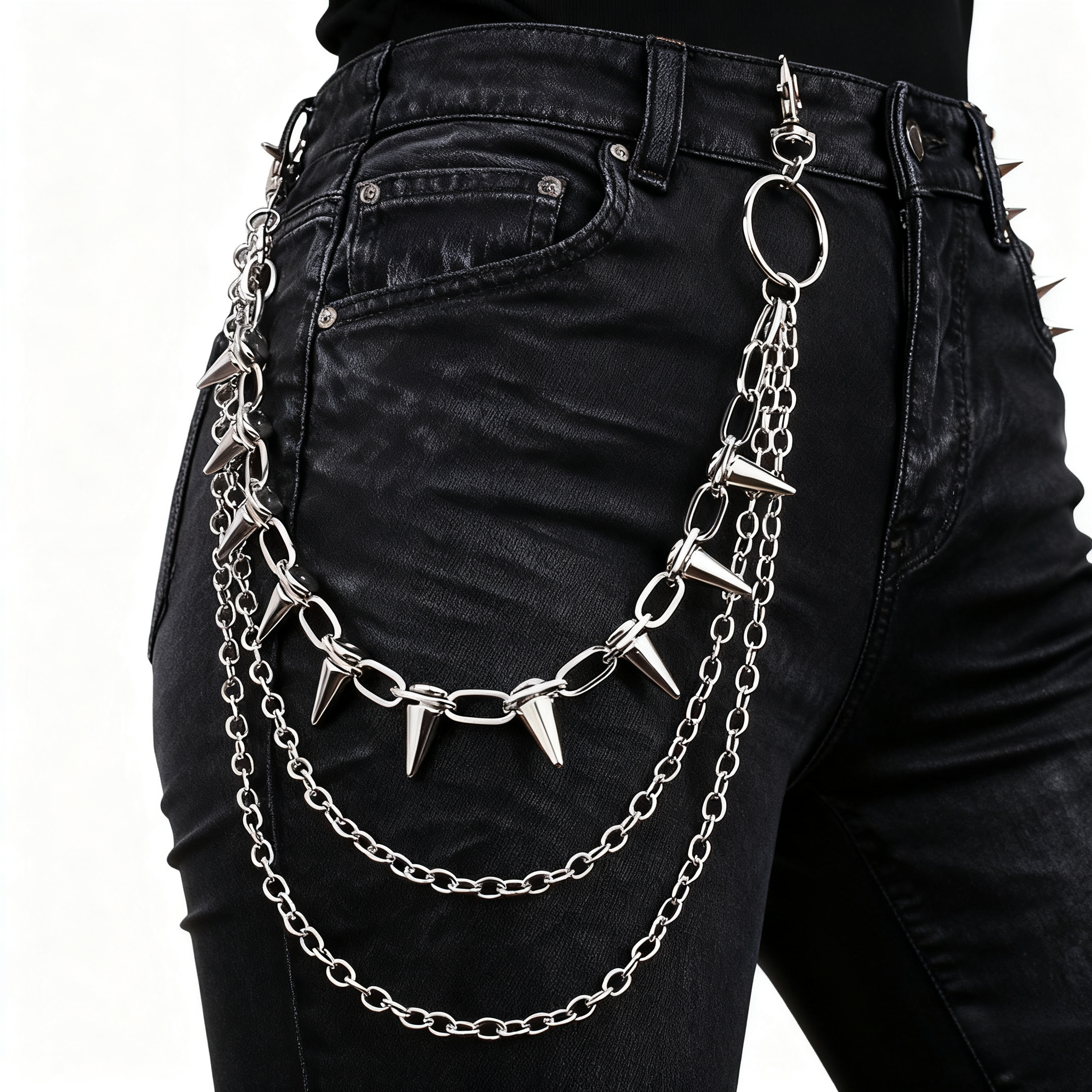 Unisex Hip Hop Punk Rock Metal - Women'S Accessories Wallet ulasan dan harga