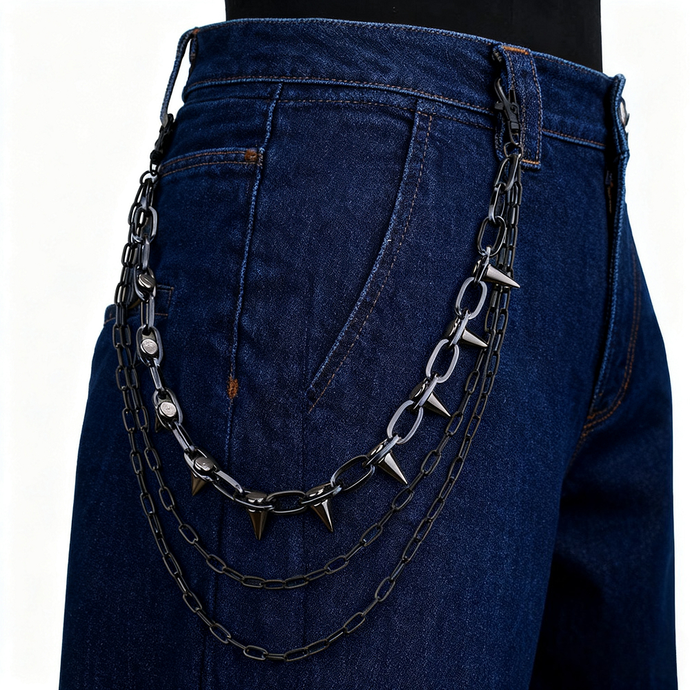Unisex Hip Hop Punk Rock Metal - Women'S Accessories Wallet ulasan dan harga