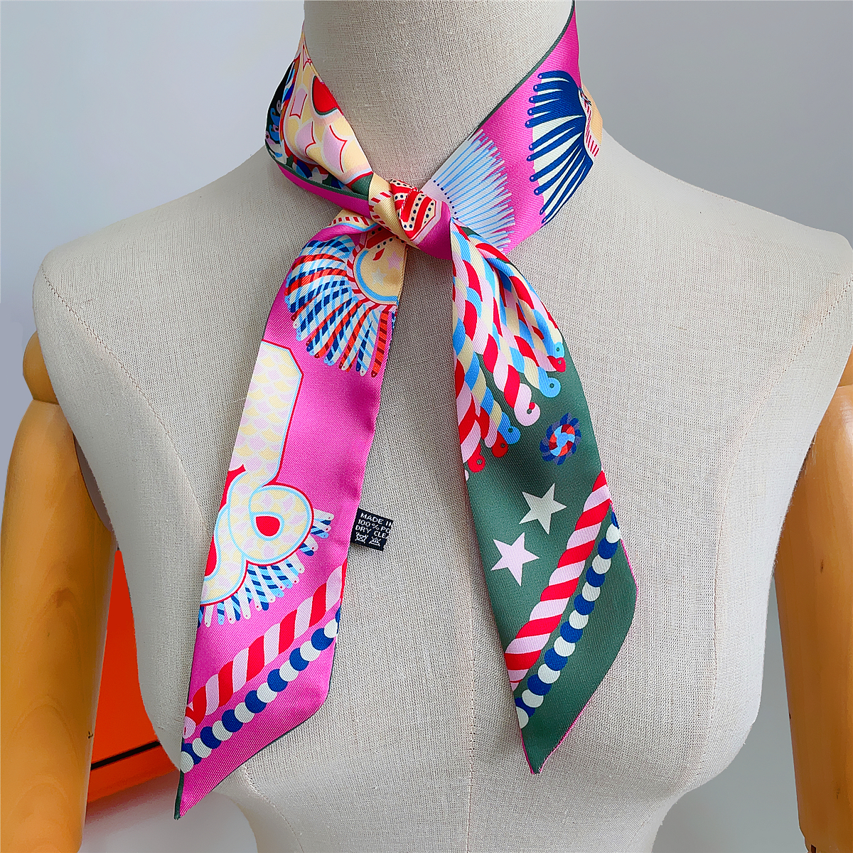 Brand Design Twill 100% Silk S - Women Accessories Brands ulasan dan harga