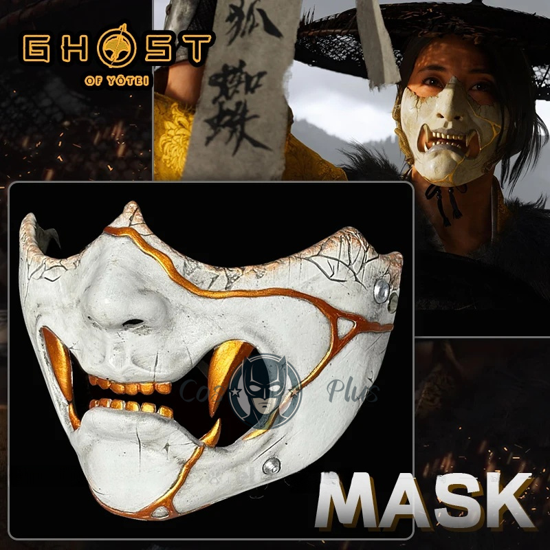 Game Ghost of Yotei Atsu Mask  - Women Accessories Products ulasan dan harga