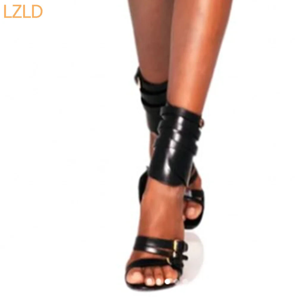 Black Sexy Catwalk Women Sanda - Women'S Accessories Trends 2025 ulasan dan harga