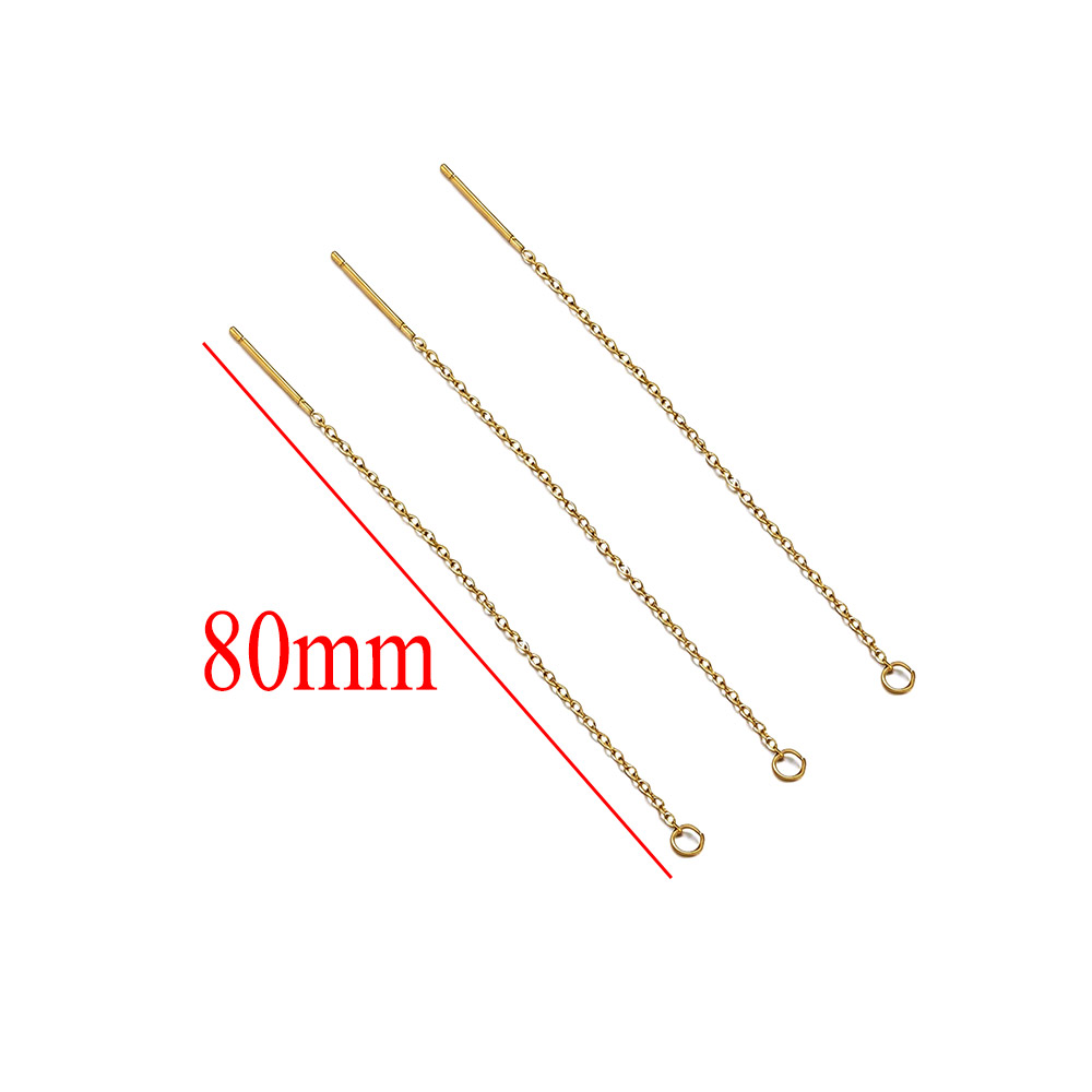 10pcs Stainless Steel Long Ear - Women'S Ear Accessories ulasan dan harga