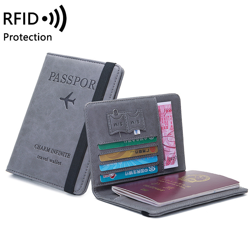 Unisex PU Leather Passport Hol - Women'S Accessories Wallet ulasan dan harga