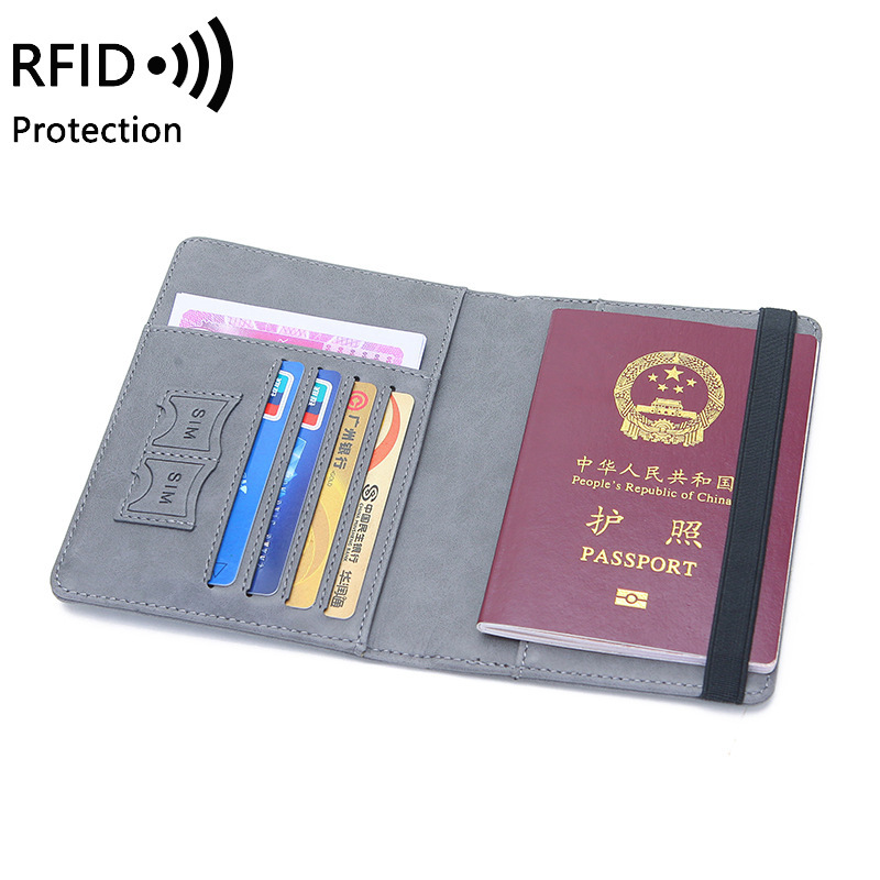 Unisex PU Leather Passport Hol - Women'S Accessories Wallet ulasan dan harga