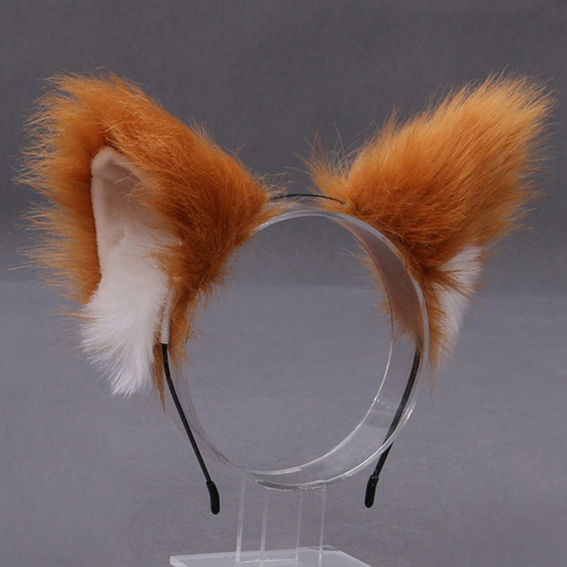 Fluffy Fox Cat Ear Plush Headb - Women'S Ear Accessories ulasan dan harga