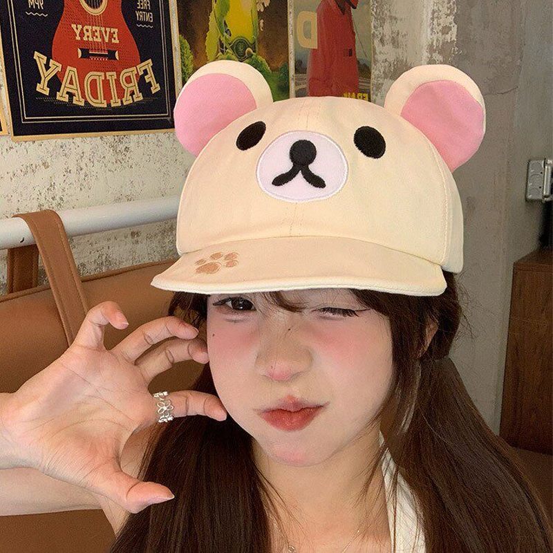 Rilakkuma Bear With Ear Cap Su - Women'S Ear Accessories ulasan dan harga