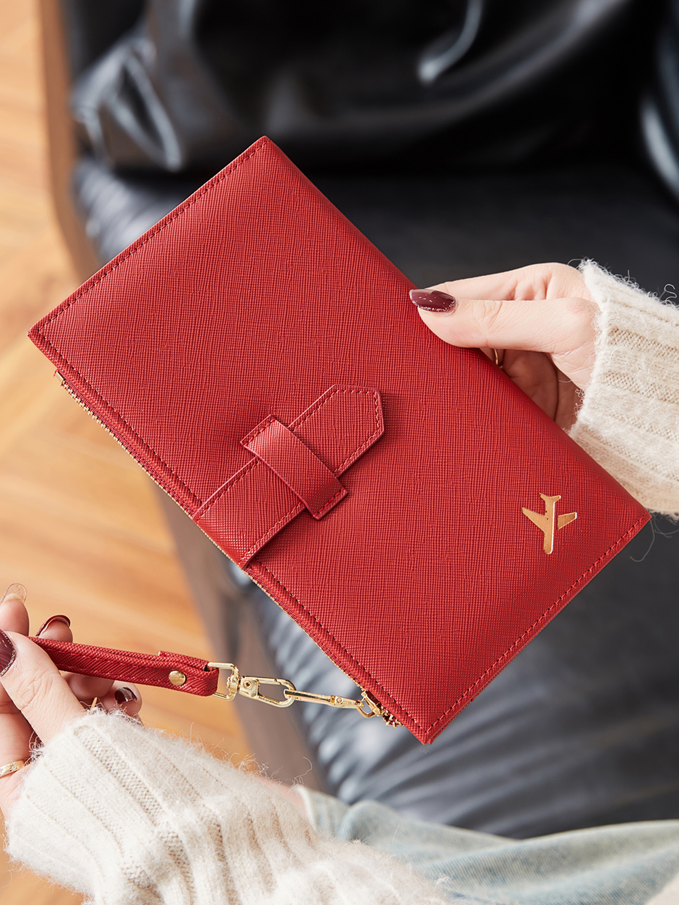 Fashionable PU leather airplan - Women'S Accessories Wallet ulasan dan harga