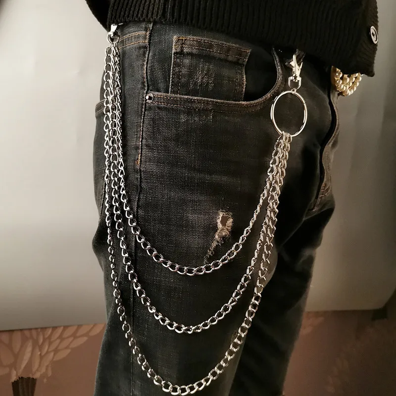 Layer Metal Belt Chain Punk Ho - Women'S Accessories Wallet ulasan dan harga