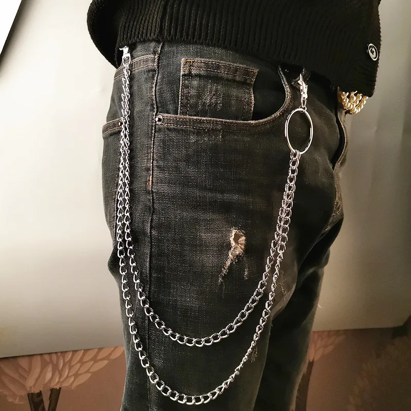 Layer Metal Belt Chain Punk Ho - Women'S Accessories Wallet ulasan dan harga