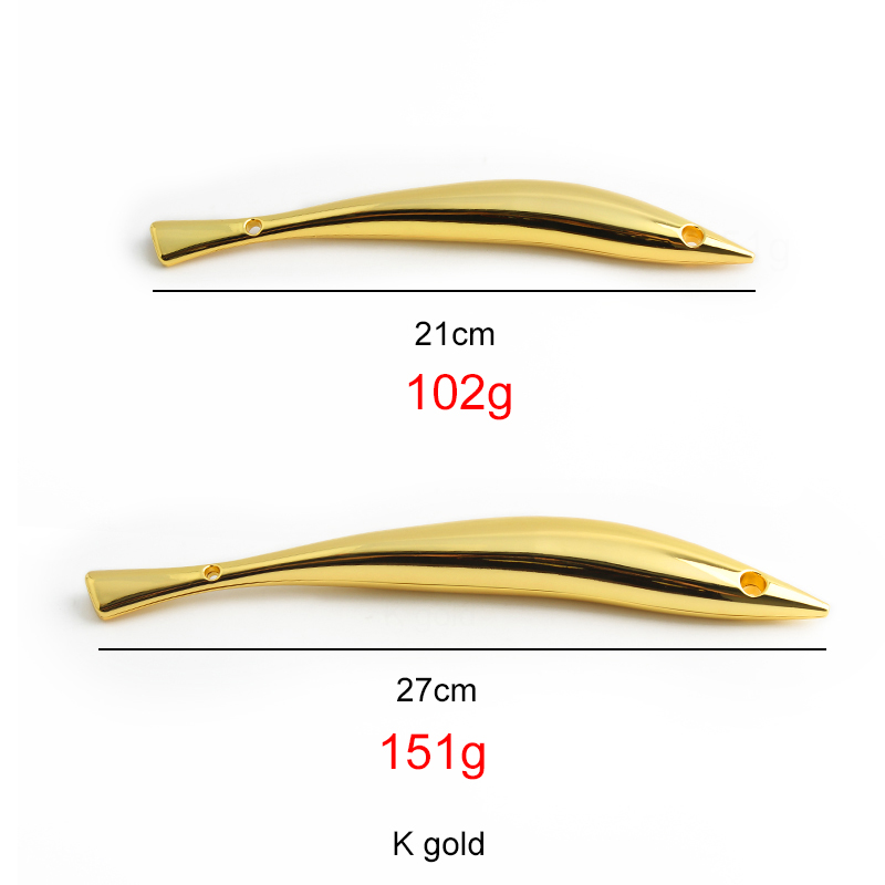 2/4/10PCS K Gold 21/27CM Metal - Women Accessories Description ulasan dan harga