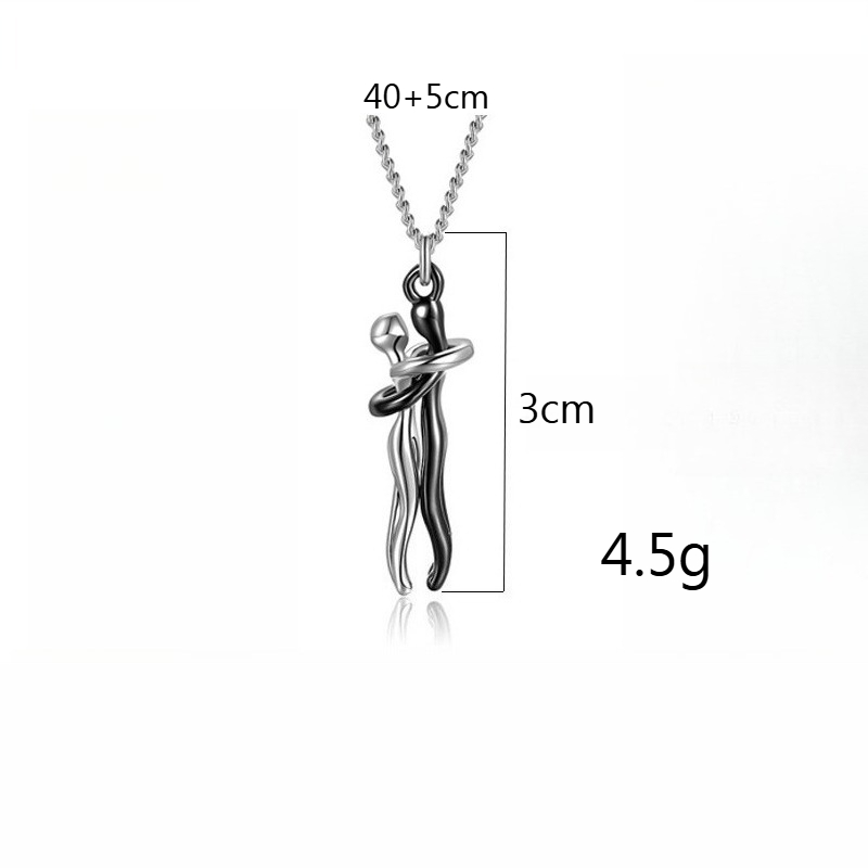 1pcs Romantic Hugging Couple P - Women Accessories Meaning ulasan dan harga