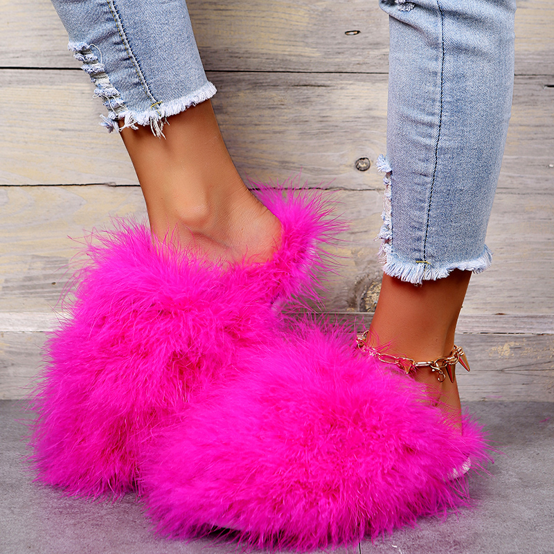 Women Luxury Fur Slippers 2025 - Women'S Accessories Trends 2025 ulasan dan harga