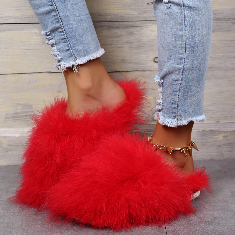 Women Luxury Fur Slippers 2025 - Women'S Accessories Trends 2025 ulasan dan harga