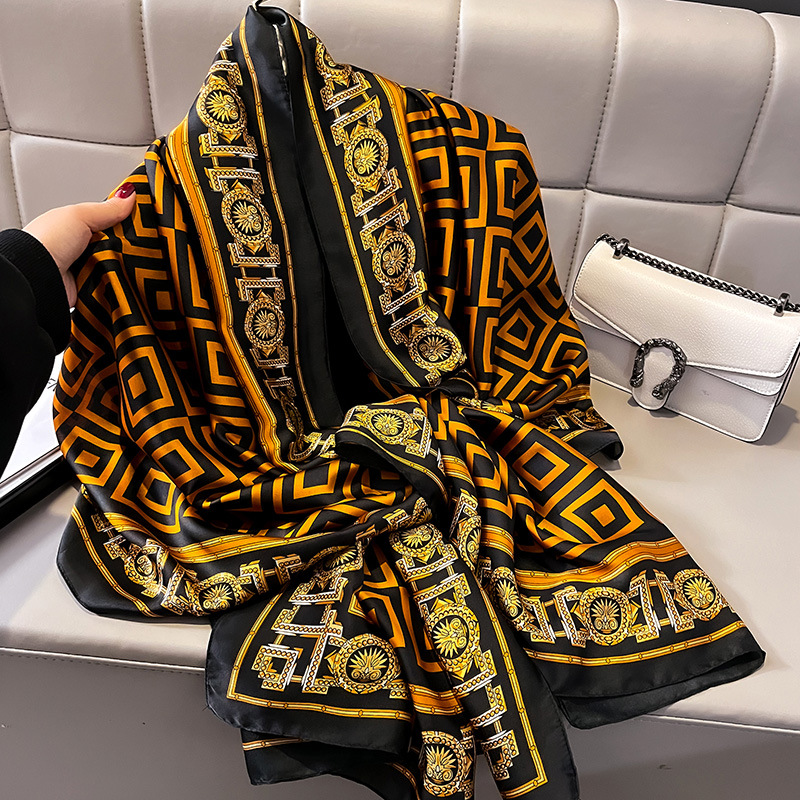 Luxury Brand Silk Scarf Women  - Women Accessories Brands ulasan dan harga