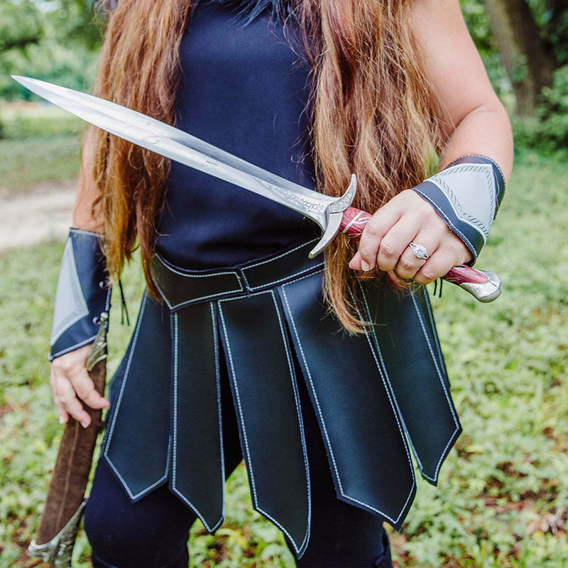 Roman Gladiator Legion PU Leat - Women'S Kilt Accessories ulasan dan harga
