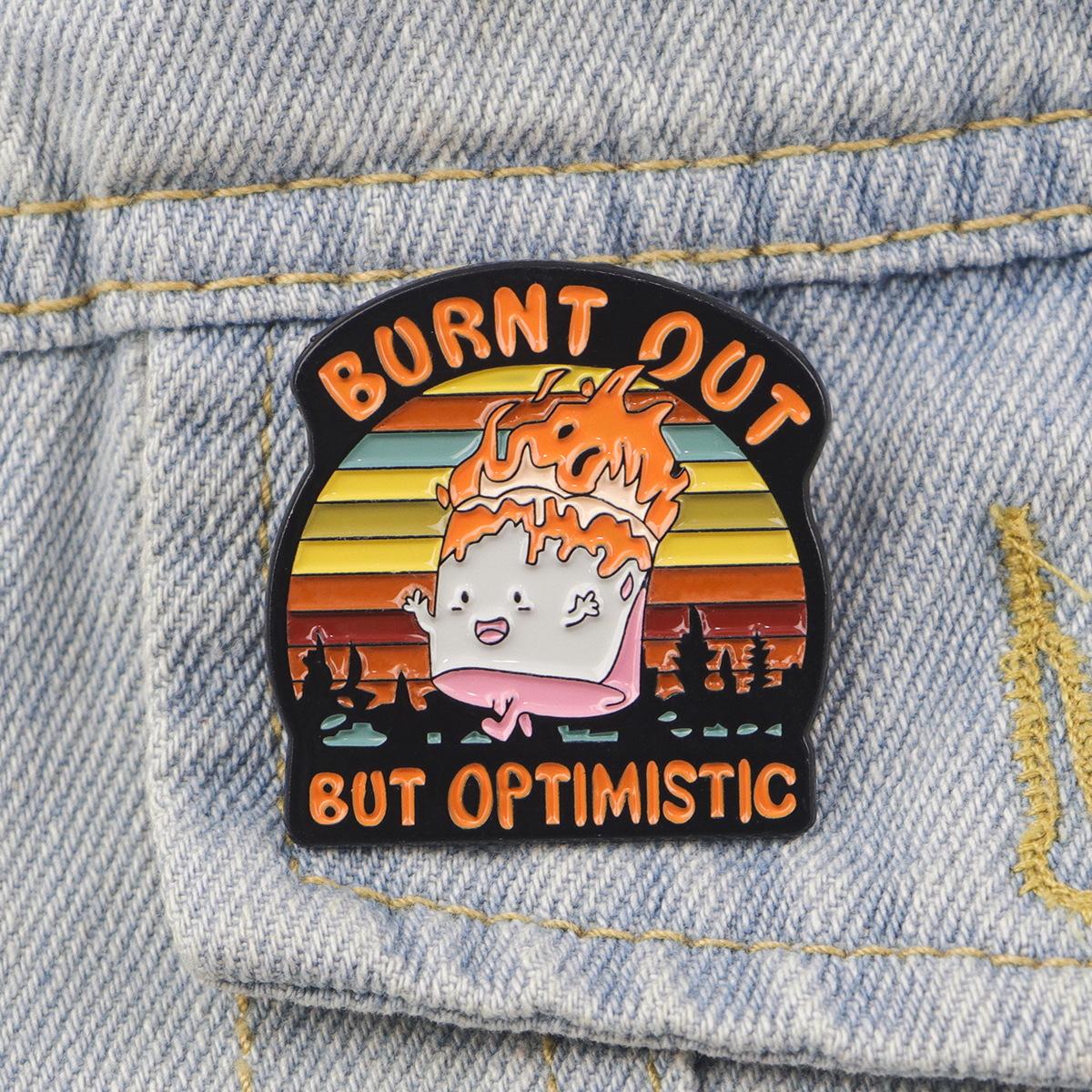 Fire Badges Enamel Pin Brooche - Women Accessories Picture ulasan dan harga