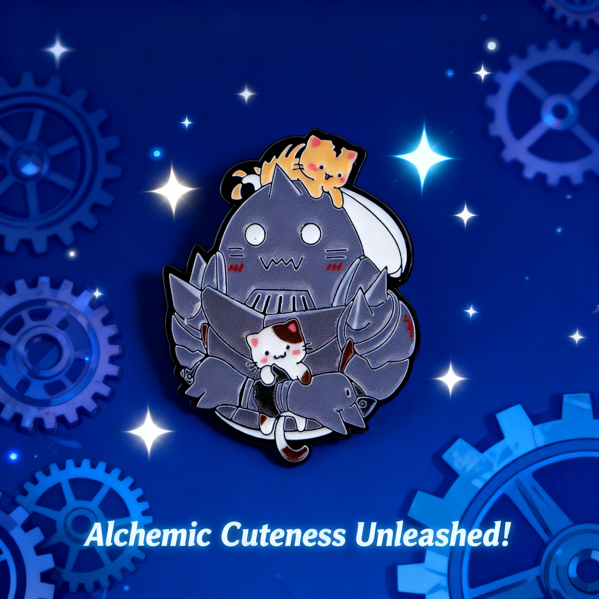 Cute Cat Enamel Pin Manga Anim - Women Accessories Picture ulasan dan harga