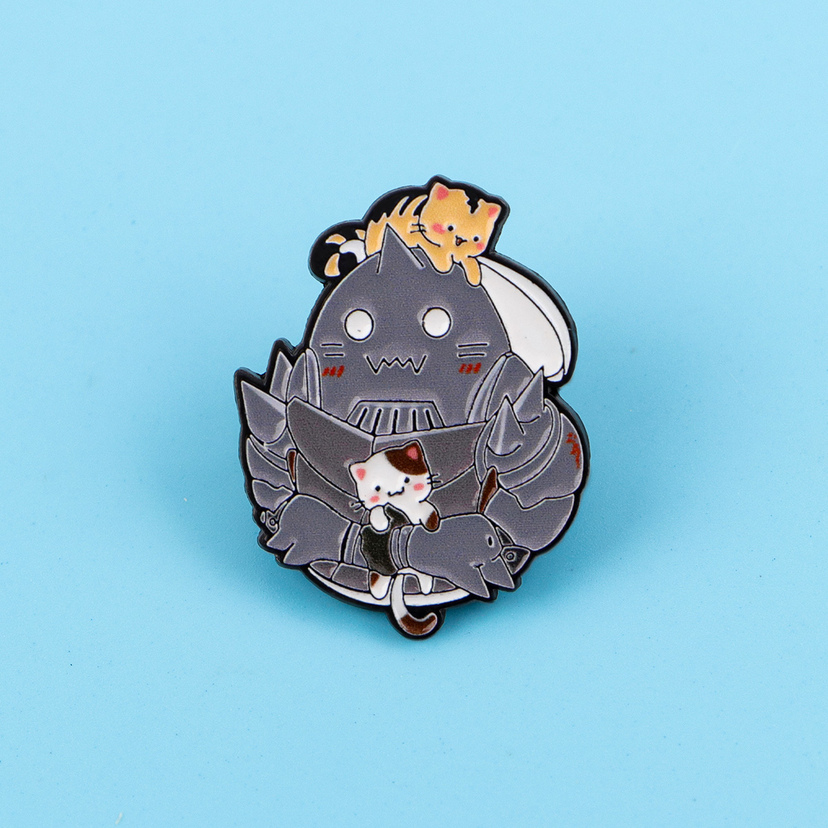 Cute Cat Enamel Pin Manga Anim - Women Accessories Picture ulasan dan harga