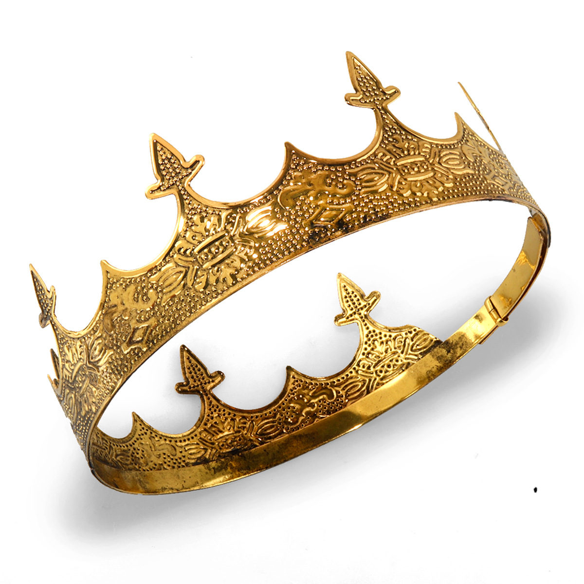 Tiara Vintage Gold King Crown  - Women'S Vintage Accessories ulasan dan harga