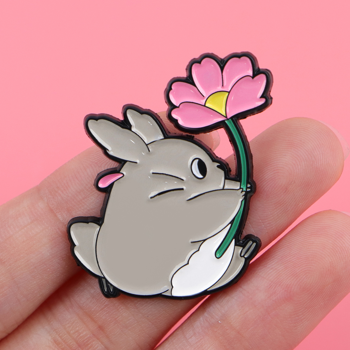 Cute Animal Enamel Pin Anime M - Women Accessories Picture ulasan dan harga
