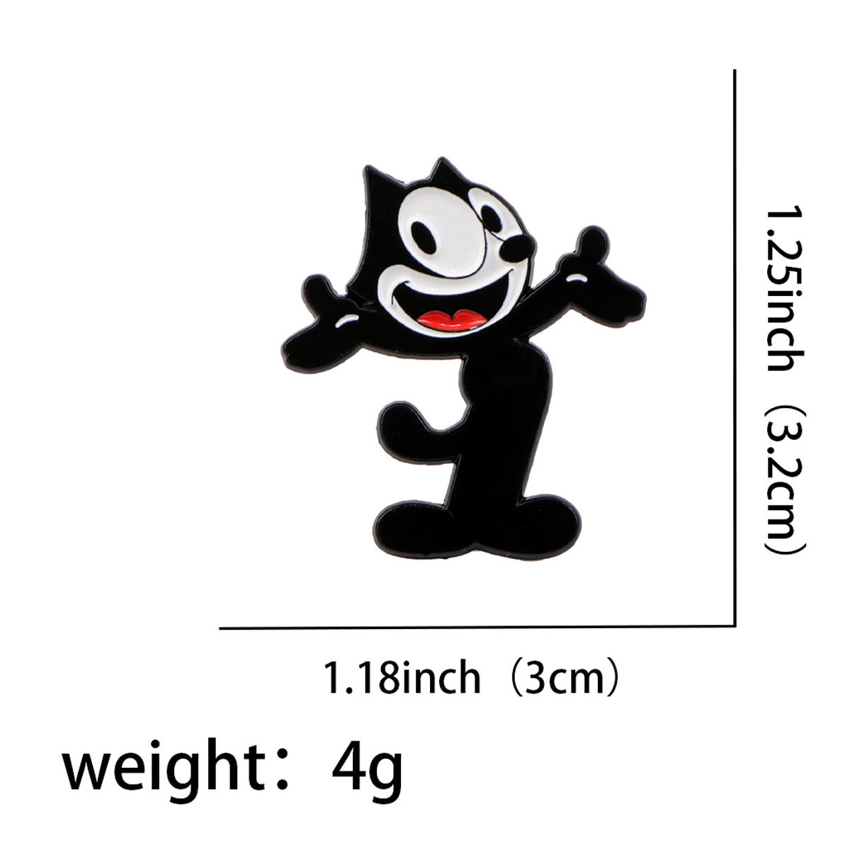 Cute Cartoon Animal Enamel Pin - Women Accessories Picture ulasan dan harga