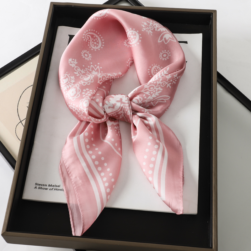Luxury Brand Silk Square Paisl - Women Accessories Brands ulasan dan harga