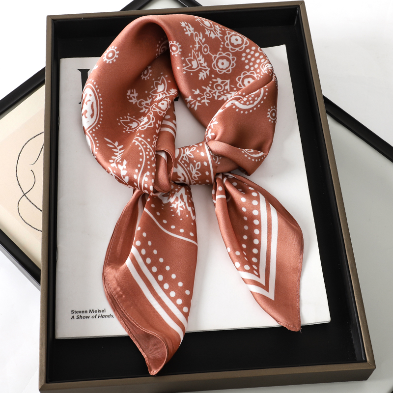 Luxury Brand Silk Square Paisl - Women Accessories Brands ulasan dan harga