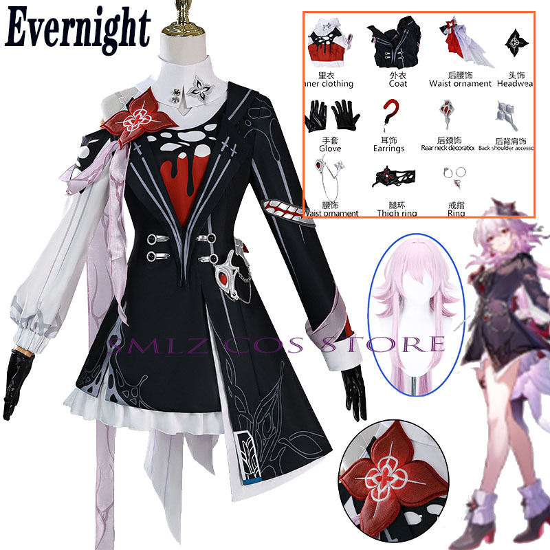 Newly Evernight Cosplay Honkai - Women Accessories Products ulasan dan harga