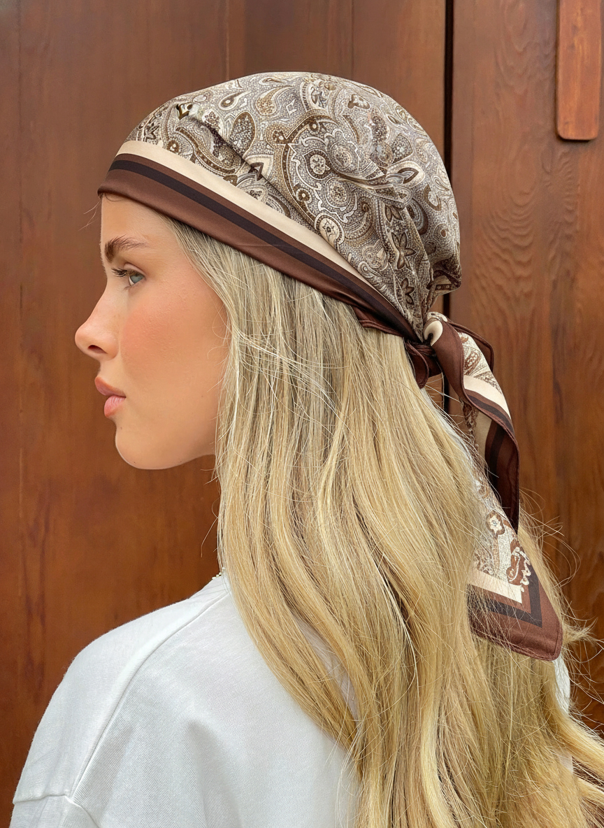 Luxury Spring Silk Scarf Women - Women Accessories Brands ulasan dan harga