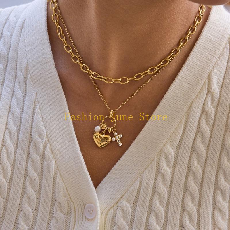 N5KA Adjustable Chain Heart Cr - Women Accessories Meaning ulasan dan harga