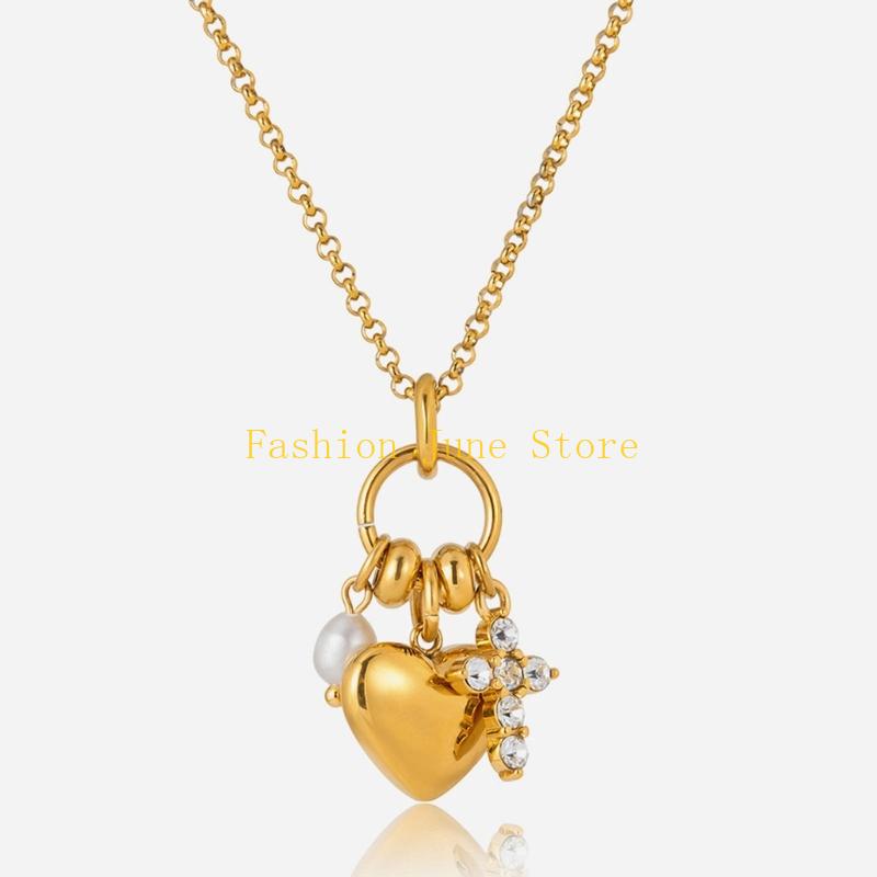 N5KA Adjustable Chain Heart Cr - Women Accessories Meaning ulasan dan harga