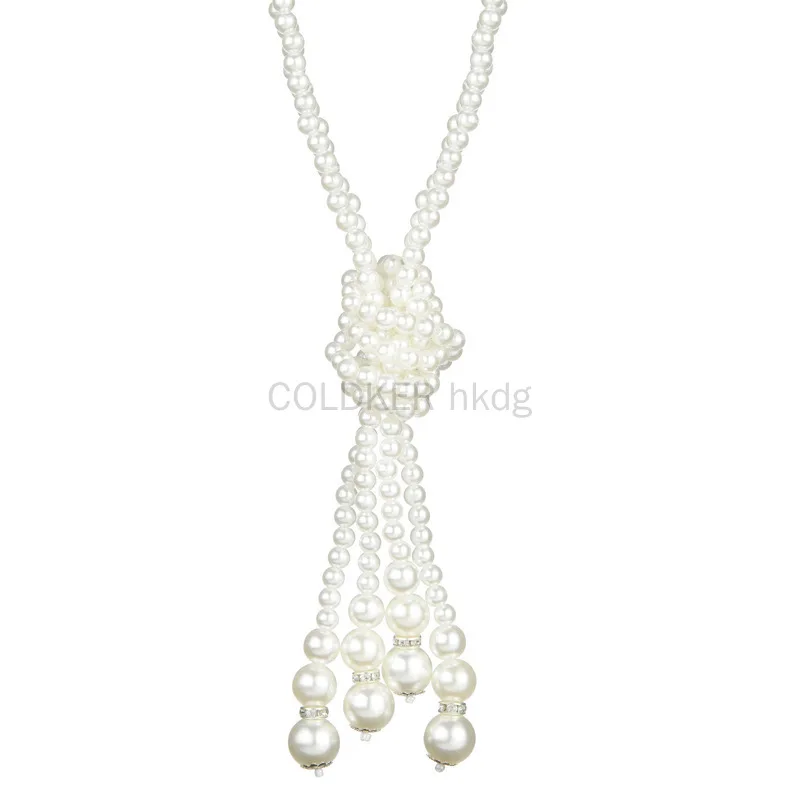 1920s Pearls Necklace Fashion  - Women'S Vintage Accessories ulasan dan harga