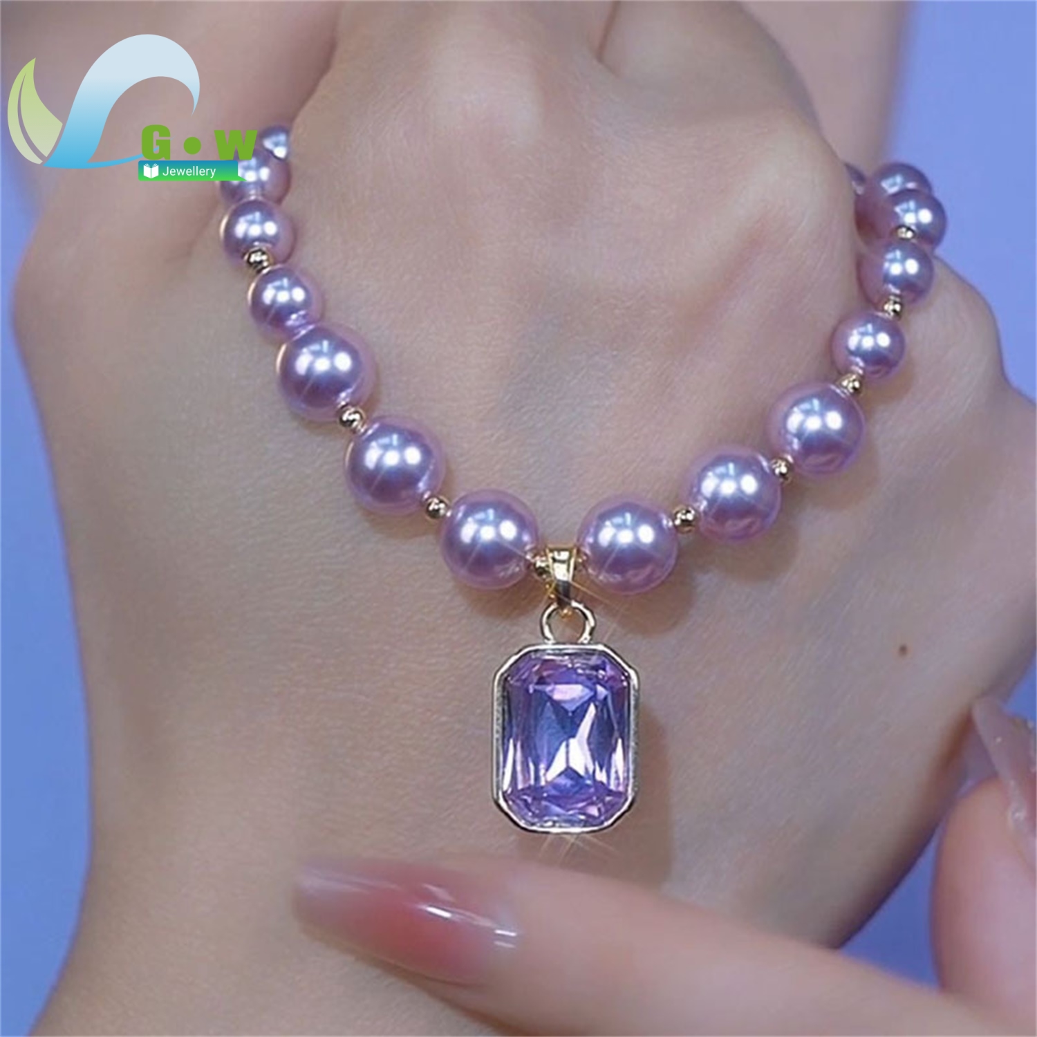 Trendy Women Light Luxury Purp - Women'S Accessories Gift Ideas ulasan dan harga